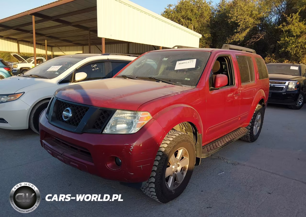 2010 Nissan Pathfinder Se VIN:5N1AR1NN0AC602977 - 2