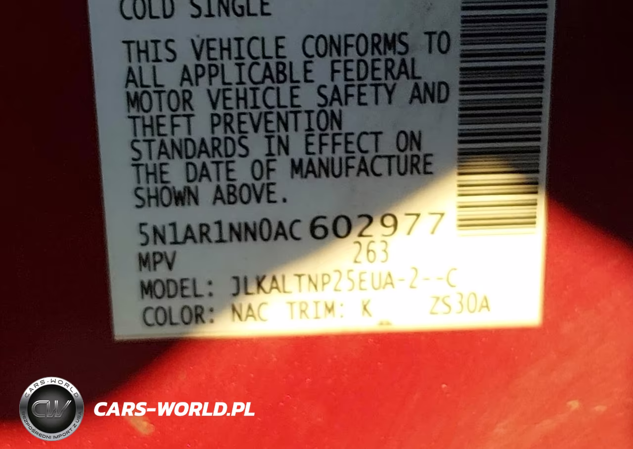 2010 Nissan Pathfinder Se VIN:5N1AR1NN0AC602977 - 9