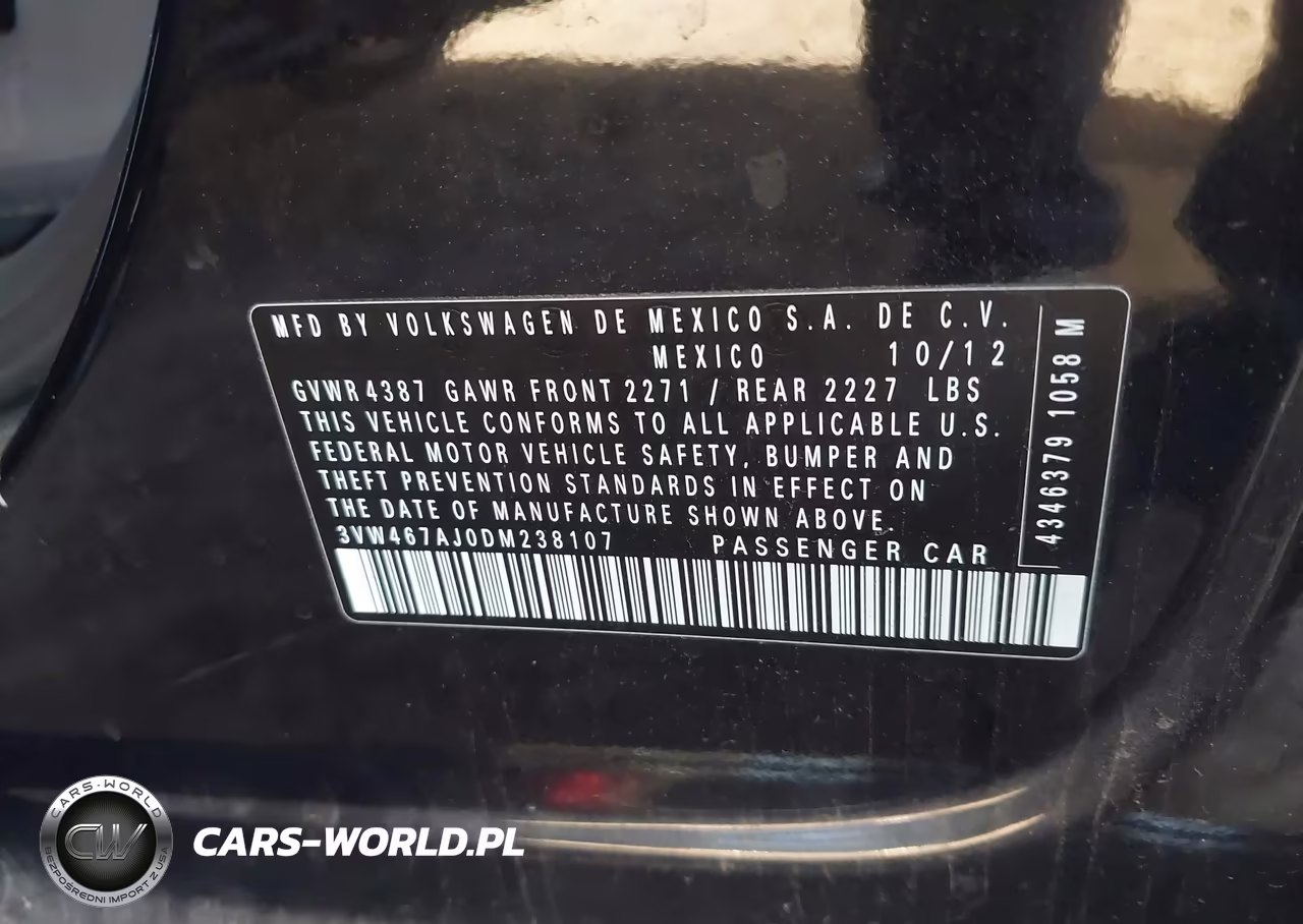 2013 Volkswagen Jetta Gli Autobahn VIN:3VW467AJ0DM238107 - 9