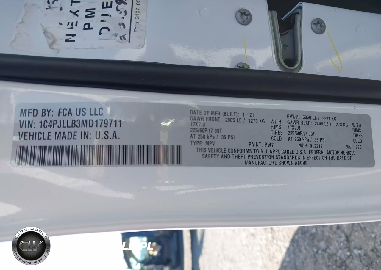 2021 Jeep Cherokee Latitude Plus Fwd VIN:1C4PJLLB3MD179711 - 9