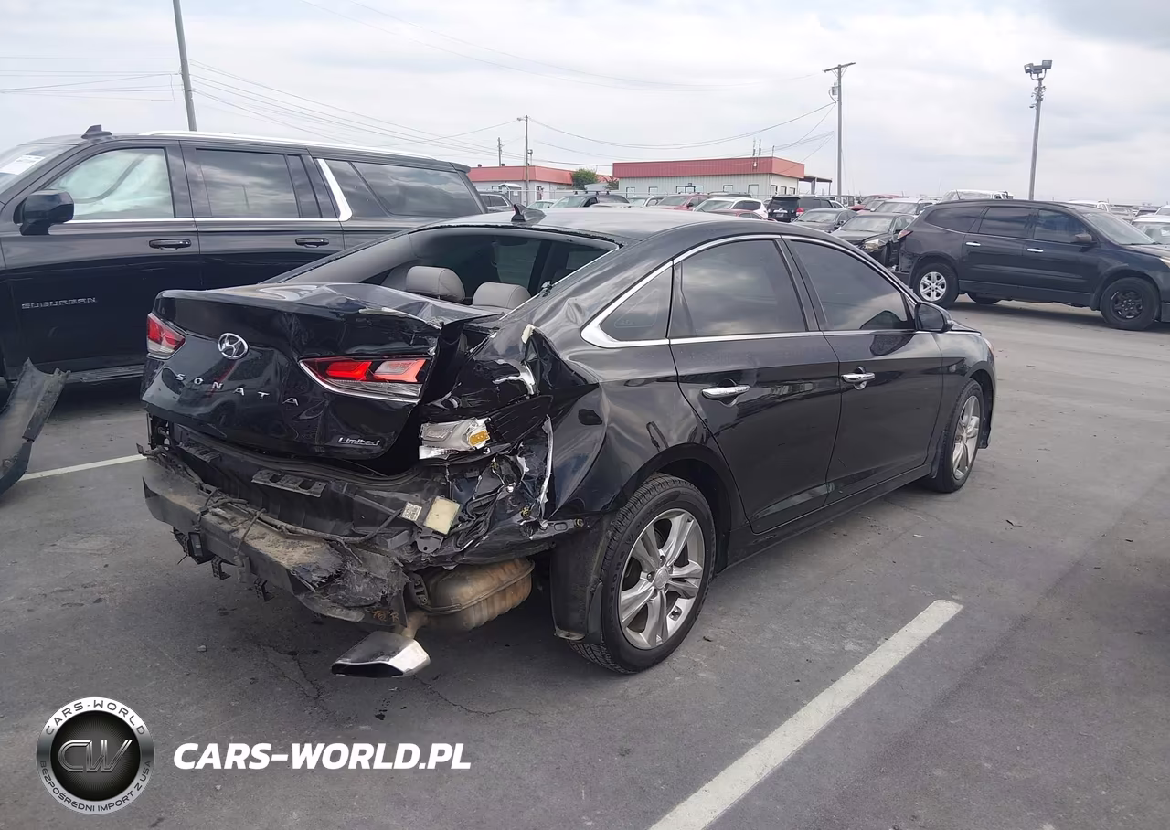 2018 Hyundai Sonata Limited VIN:5NPE34AF3JH654437 - 4