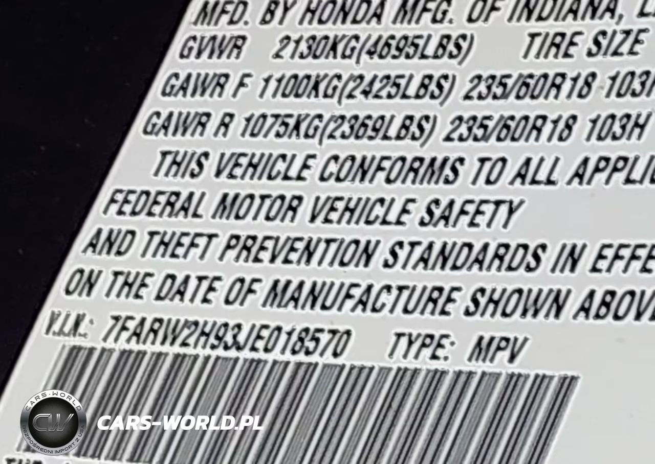 2018 Honda Cr-V Touring VIN:7FARW2H93JE018570 - 9