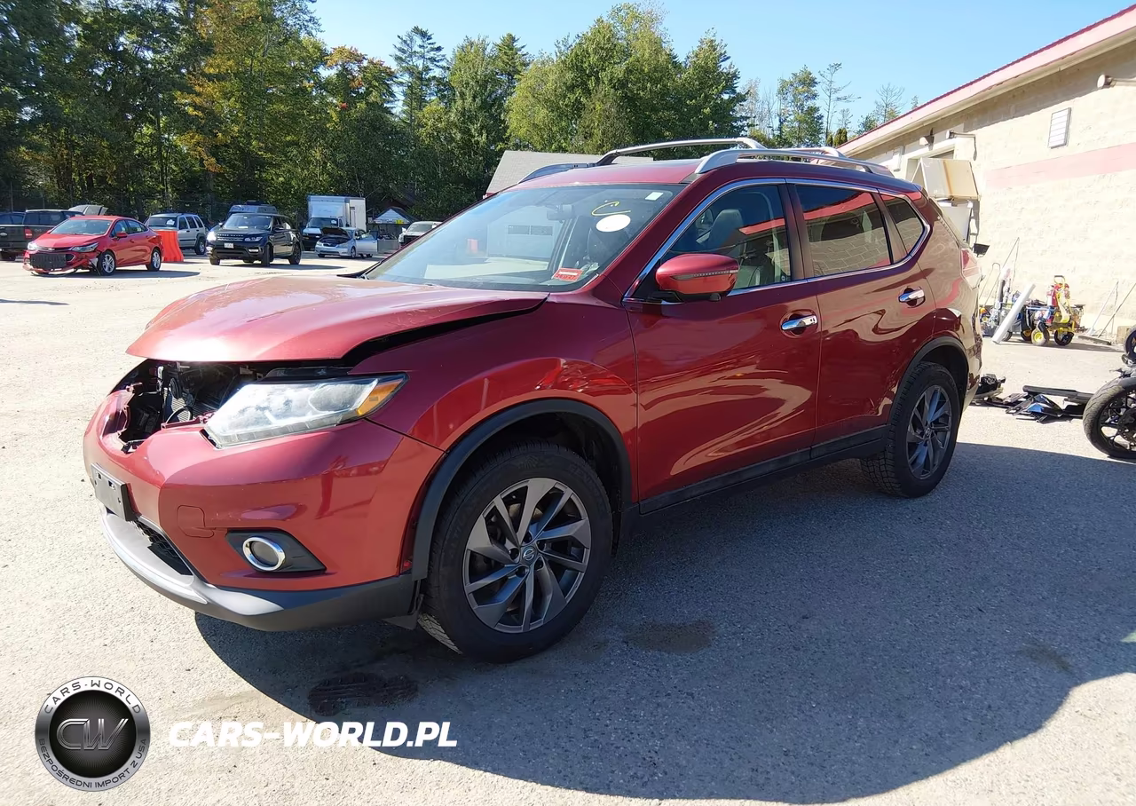 2016 Nissan Rogue Sl VIN:5N1AT2MVXGC880237 - 2
