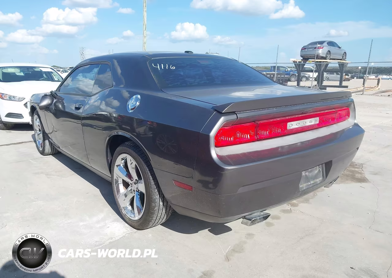 2013 Dodge Challenger Sxt VIN:2C3CDYAG0DH604116 - 3