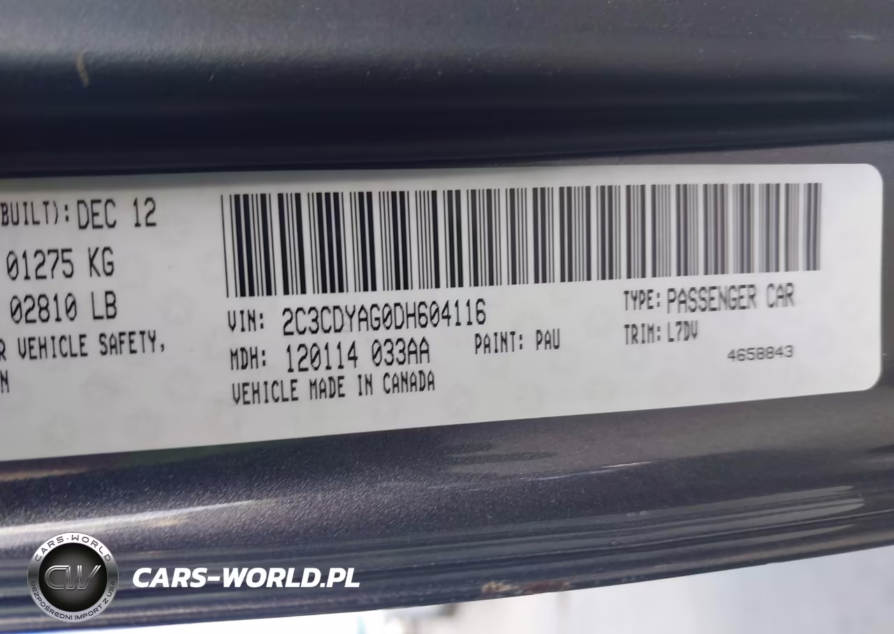2013 Dodge Challenger Sxt VIN:2C3CDYAG0DH604116 - 9