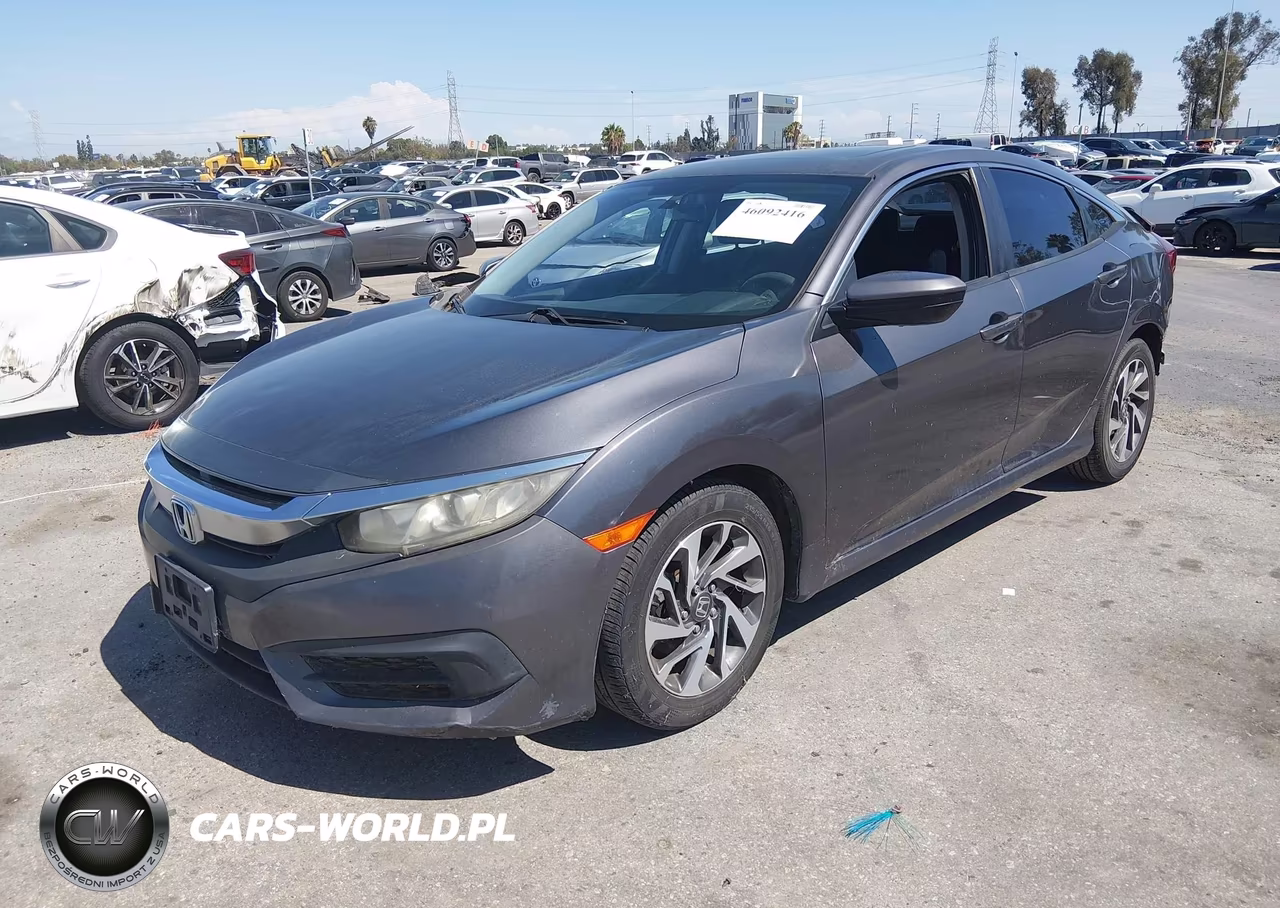 2016 Honda Civic Ex VIN:19XFC2F73GE226939 - 2