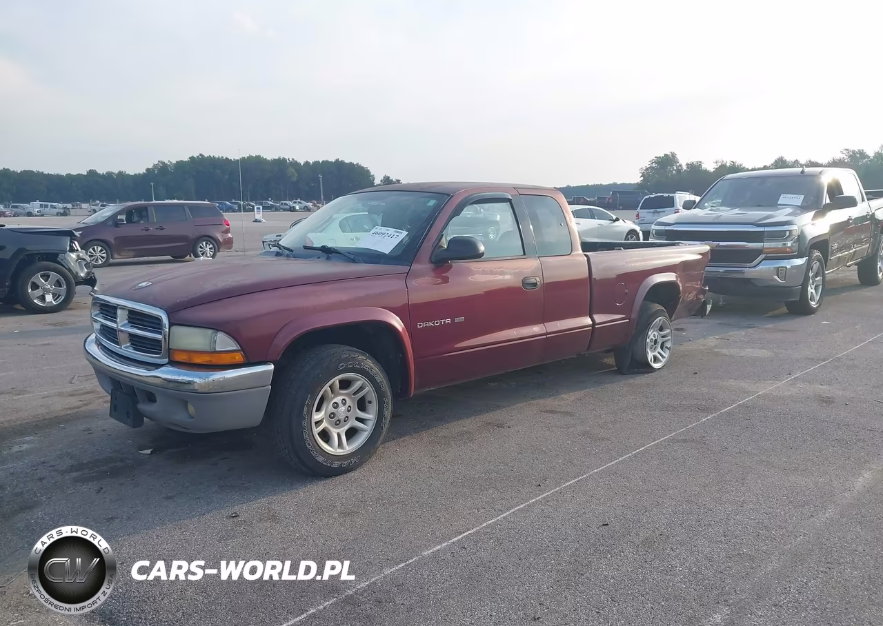 2002 Dodge Dakota Slt VIN:1B7GL42N42S725081 - 2
