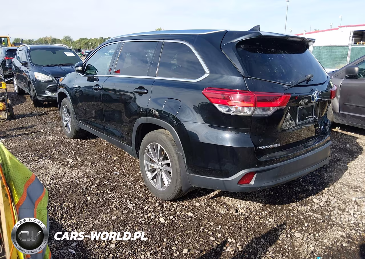 2019 Toyota Highlander Hybrid Xle VIN:5TDJGRFH2KS071332 - 3