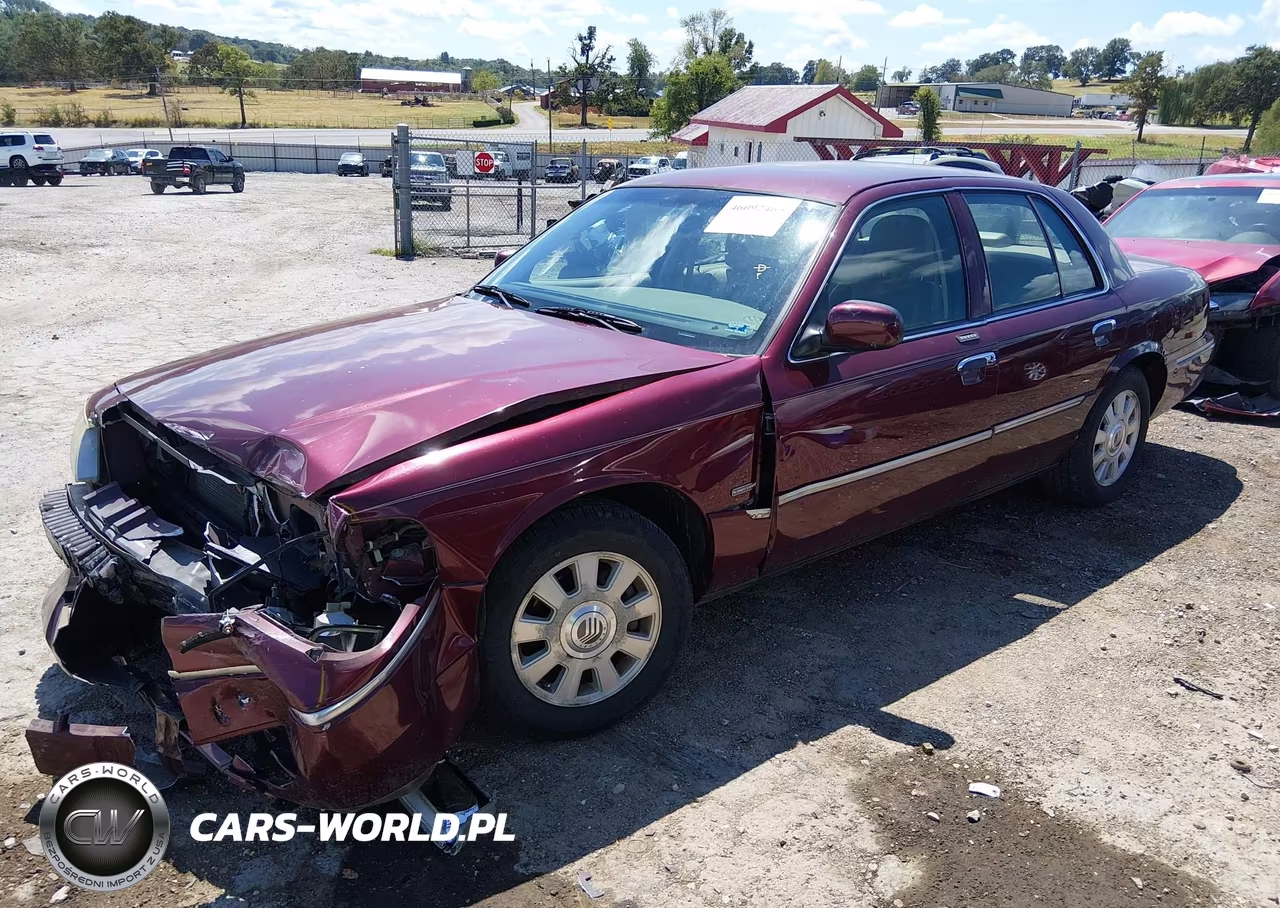 2005 Mercury Grand Marquis Ls-Lse VIN:2MEHM75W25X601267 - 2