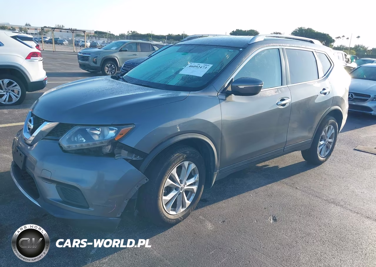 2014 Nissan Rogue S-Sl-Sv VIN:5N1AT2MV8EC841143 - 2