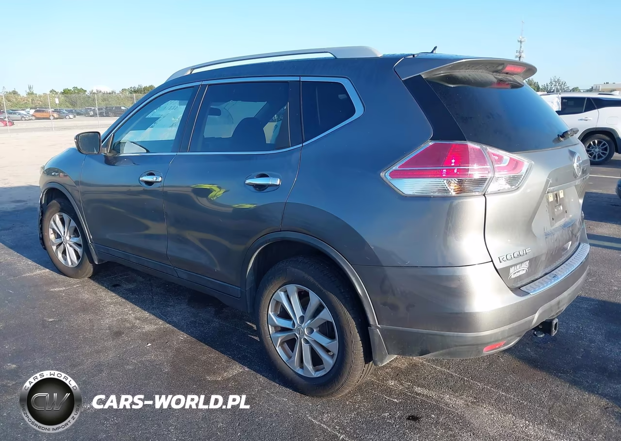 2014 Nissan Rogue S-Sl-Sv VIN:5N1AT2MV8EC841143 - 3