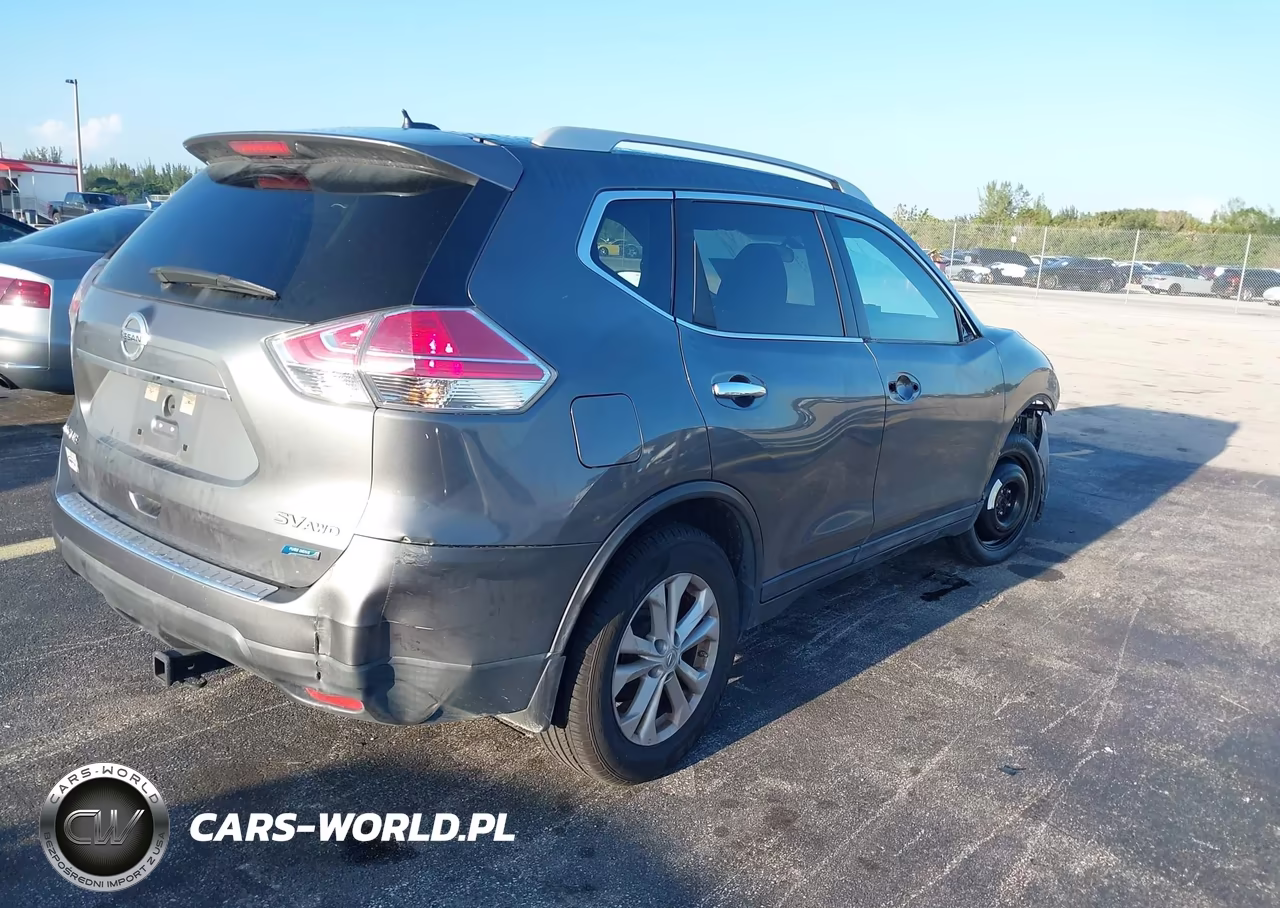 2014 Nissan Rogue S-Sl-Sv VIN:5N1AT2MV8EC841143 - 4