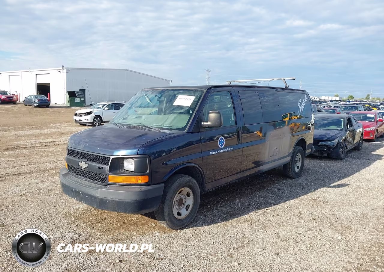 2011 Chevrolet Express 3500 Ls VIN:1GAZGZFG3B1158043 - 2
