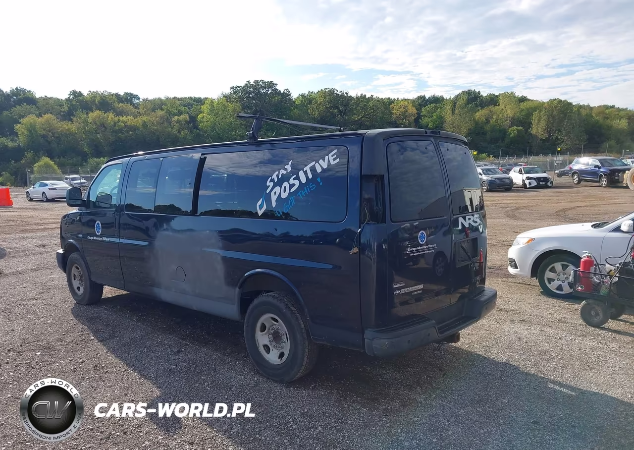 2011 Chevrolet Express 3500 Ls VIN:1GAZGZFG3B1158043 - 3