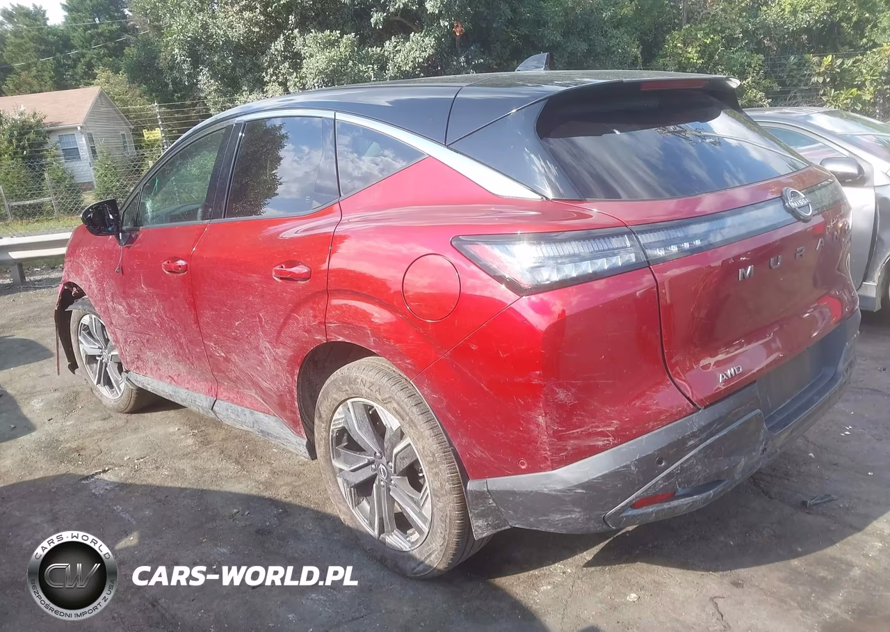 2025 Nissan Murano Sl VIN:5N1AZ3CS8SC134938 - 3