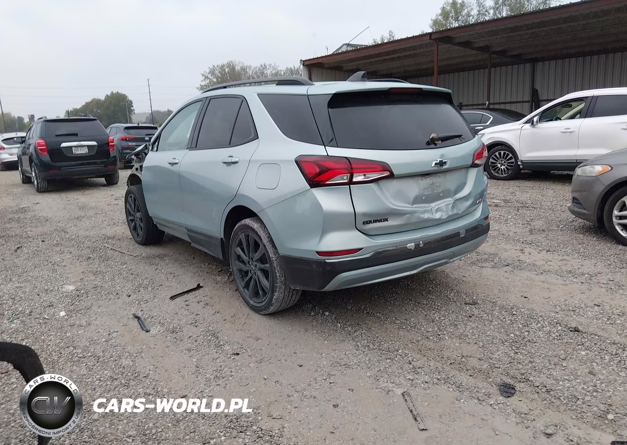 2022 Chevrolet Equinox Fwd Rs VIN:2GNAXMEV0N6140678 - 3
