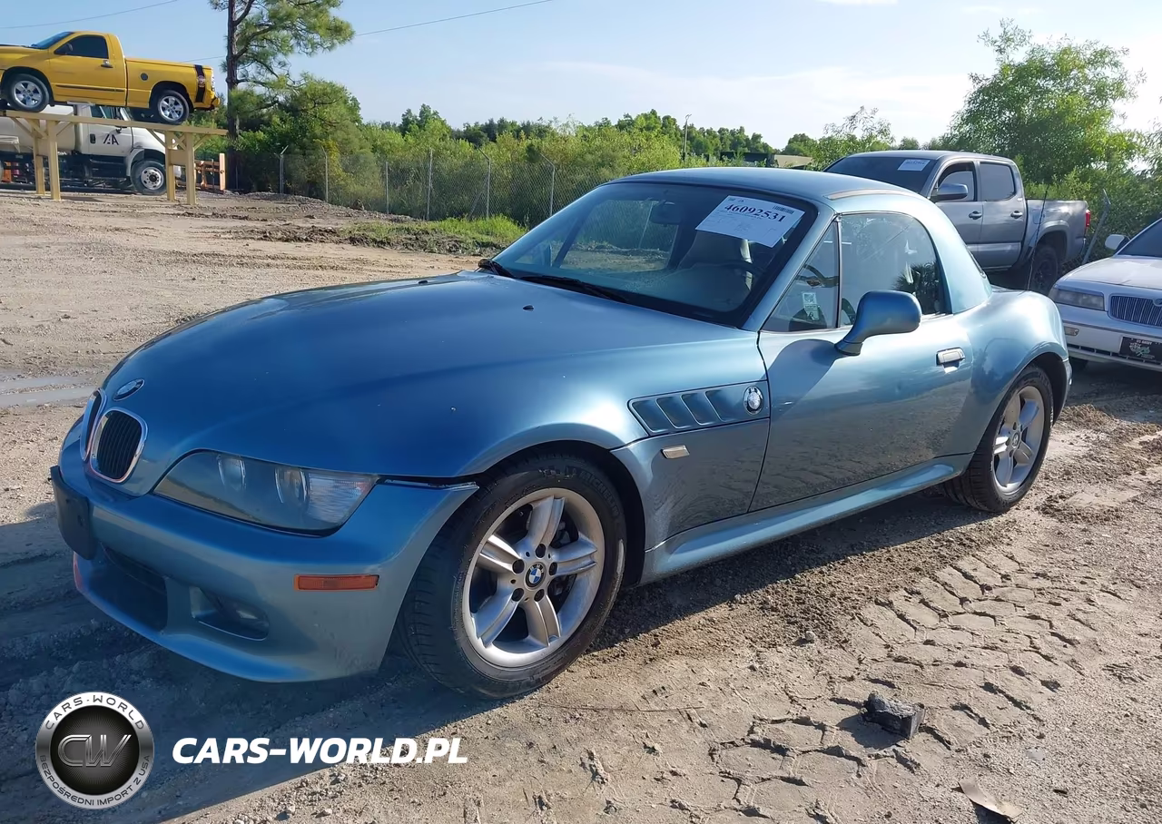 2000 BMW Z3 2.3 VIN:WBACH9346YLM91836 - 2