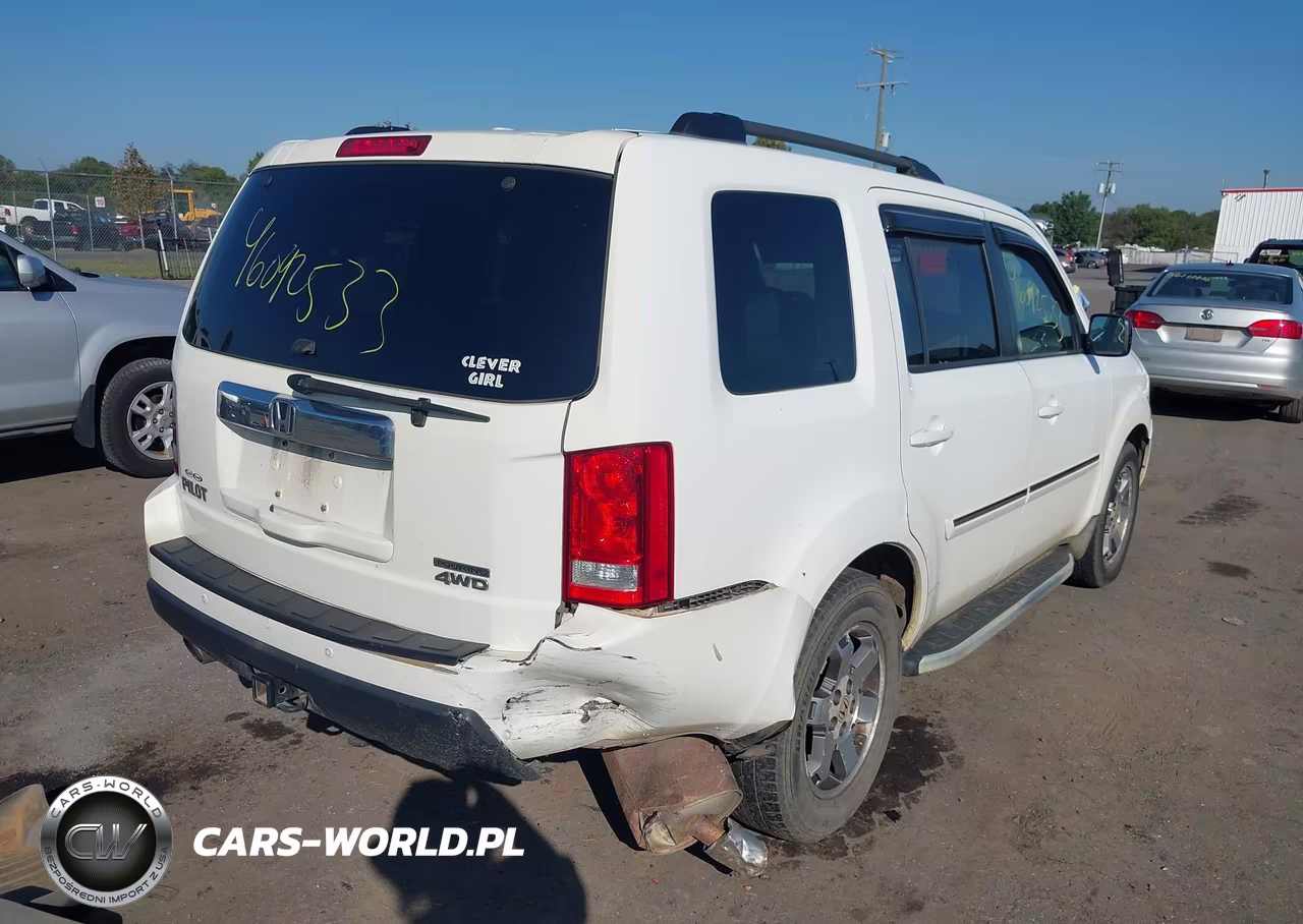 2009 Honda Pilot Touring VIN:5FNYF48999B043889 - 4