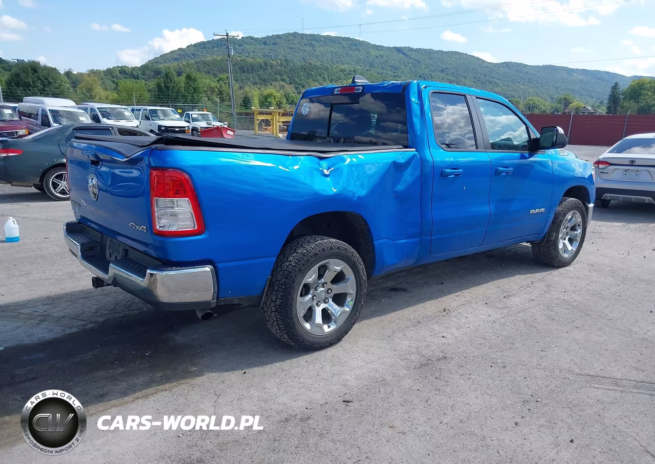 2021 Ram 1500 Big Horn 4X4 6'4 Box VIN:1C6RRFBG1MN834918 - 4