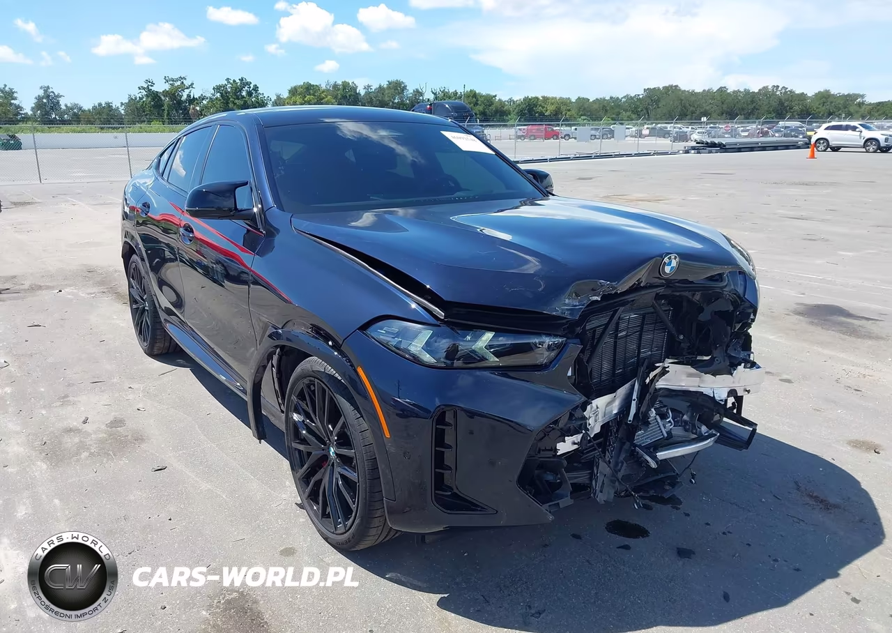 2026 BMW X6 M60I VIN:5UX43EX07T9173637 - 1