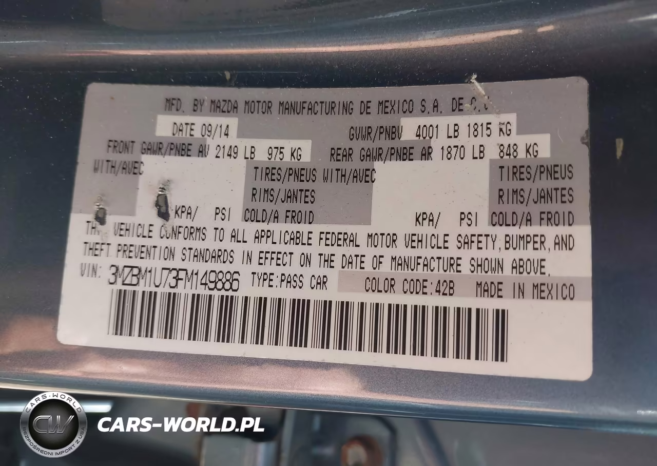 2015 Mazda Mazda3 I Sport VIN:3MZBM1U73FM149886 - 9