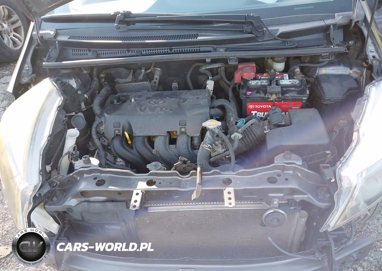 2012 Toyota Yaris Le VIN:JTDJTUD34CD519945 - 10