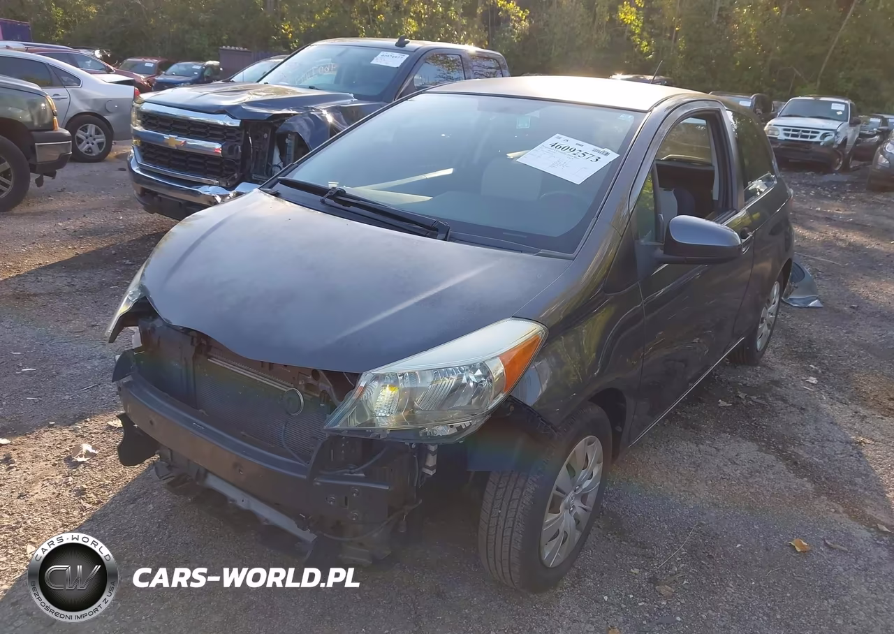 2012 Toyota Yaris Le VIN:JTDJTUD34CD519945 - 2