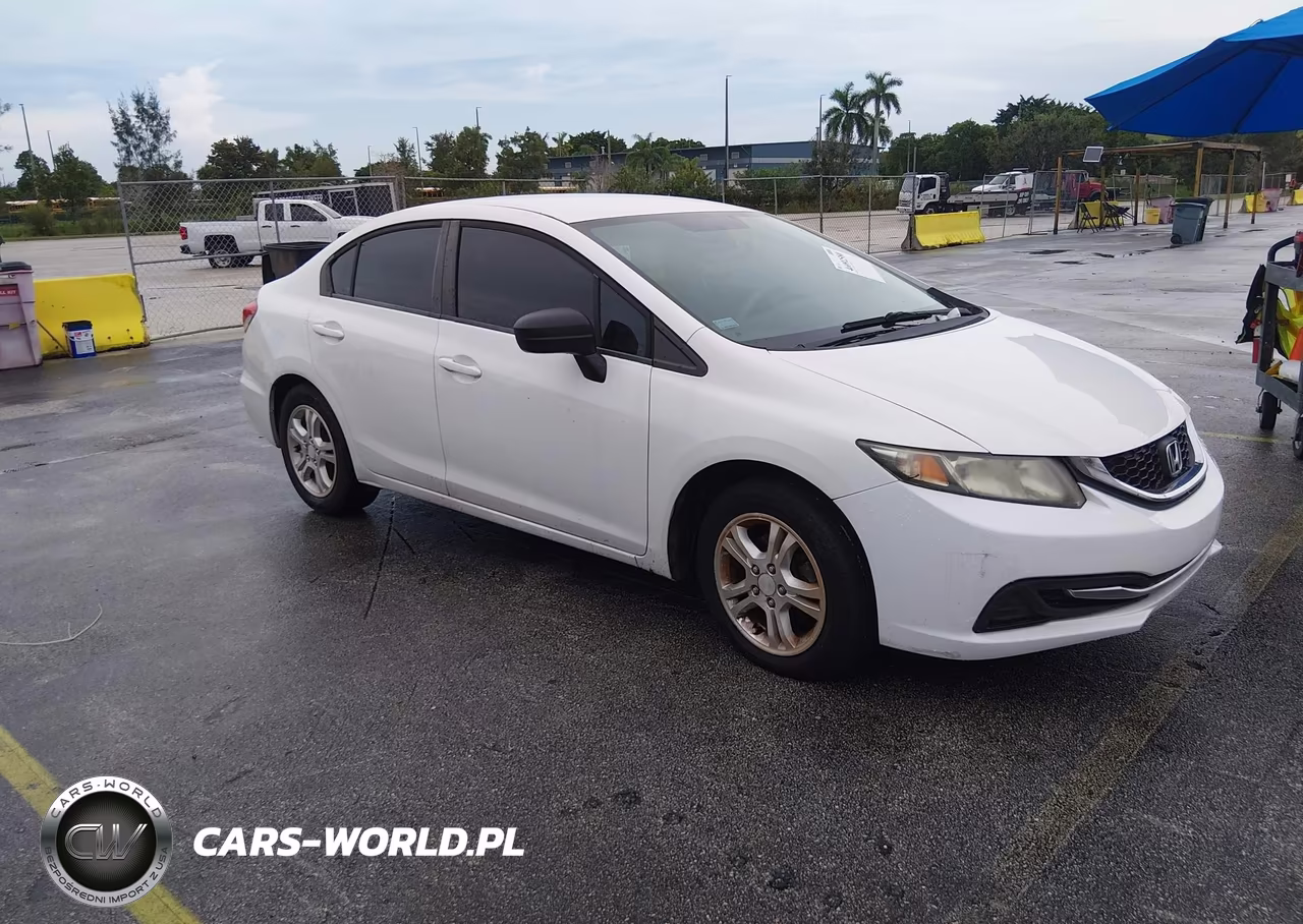 2015 Honda Civic Lx VIN:19XFB2F5XFE029654 - 1