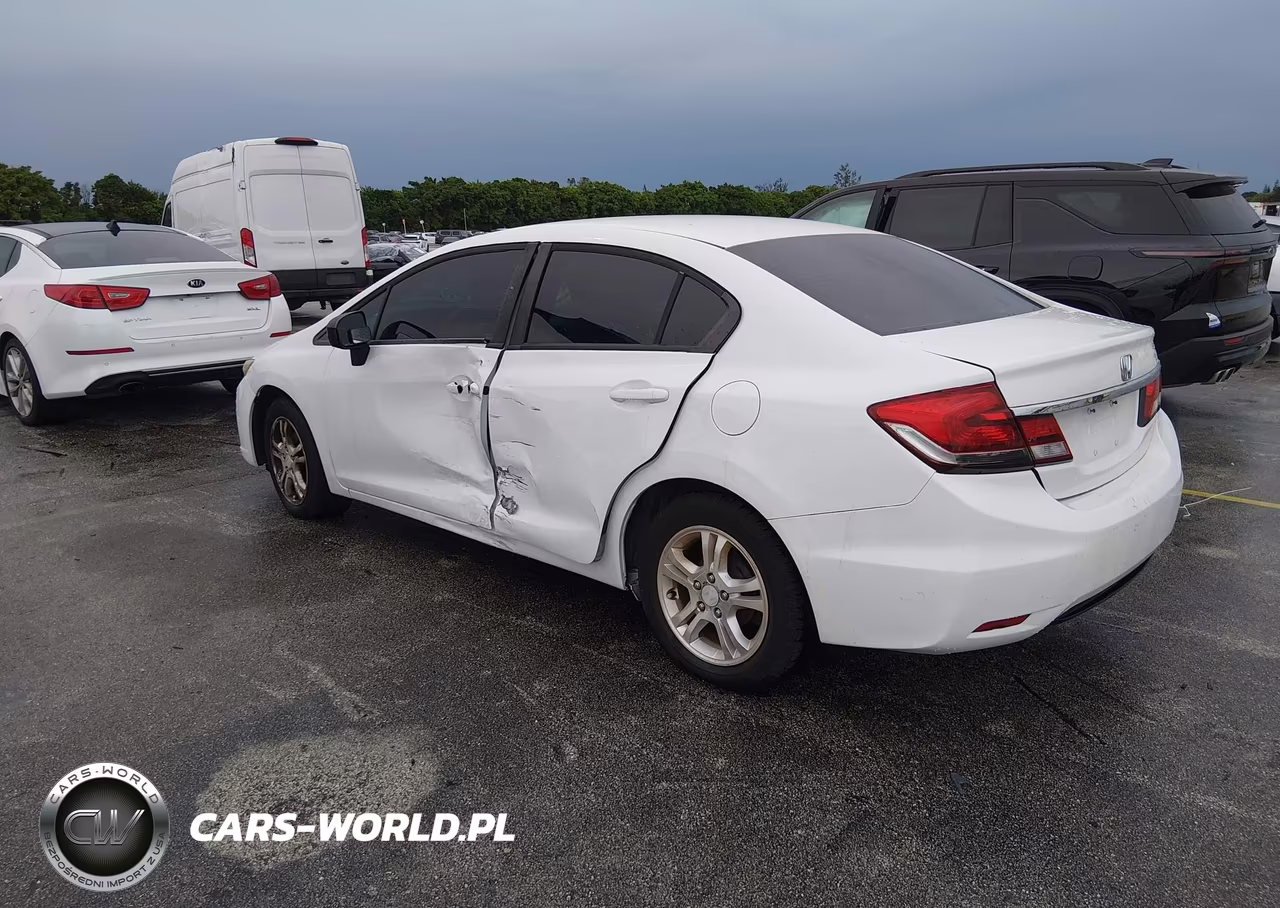 2015 Honda Civic Lx VIN:19XFB2F5XFE029654 - 3