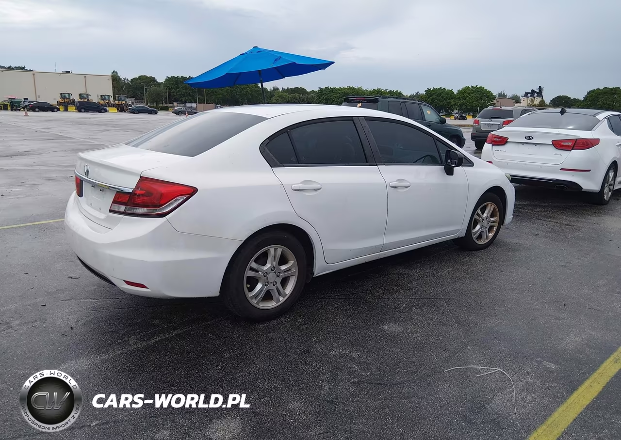 2015 Honda Civic Lx VIN:19XFB2F5XFE029654 - 4