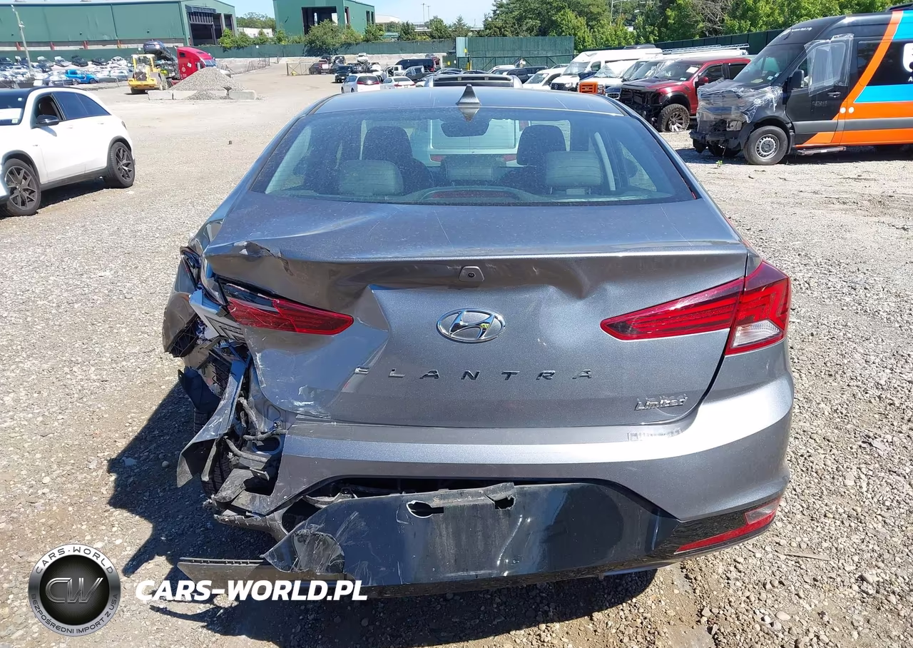 2019 Hyundai Elantra Limited VIN:KMHD84LF7KU814753 - 17
