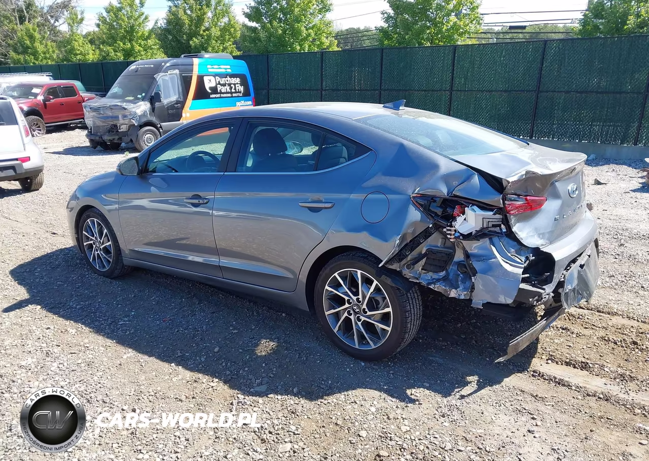 2019 Hyundai Elantra Limited VIN:KMHD84LF7KU814753 - 3