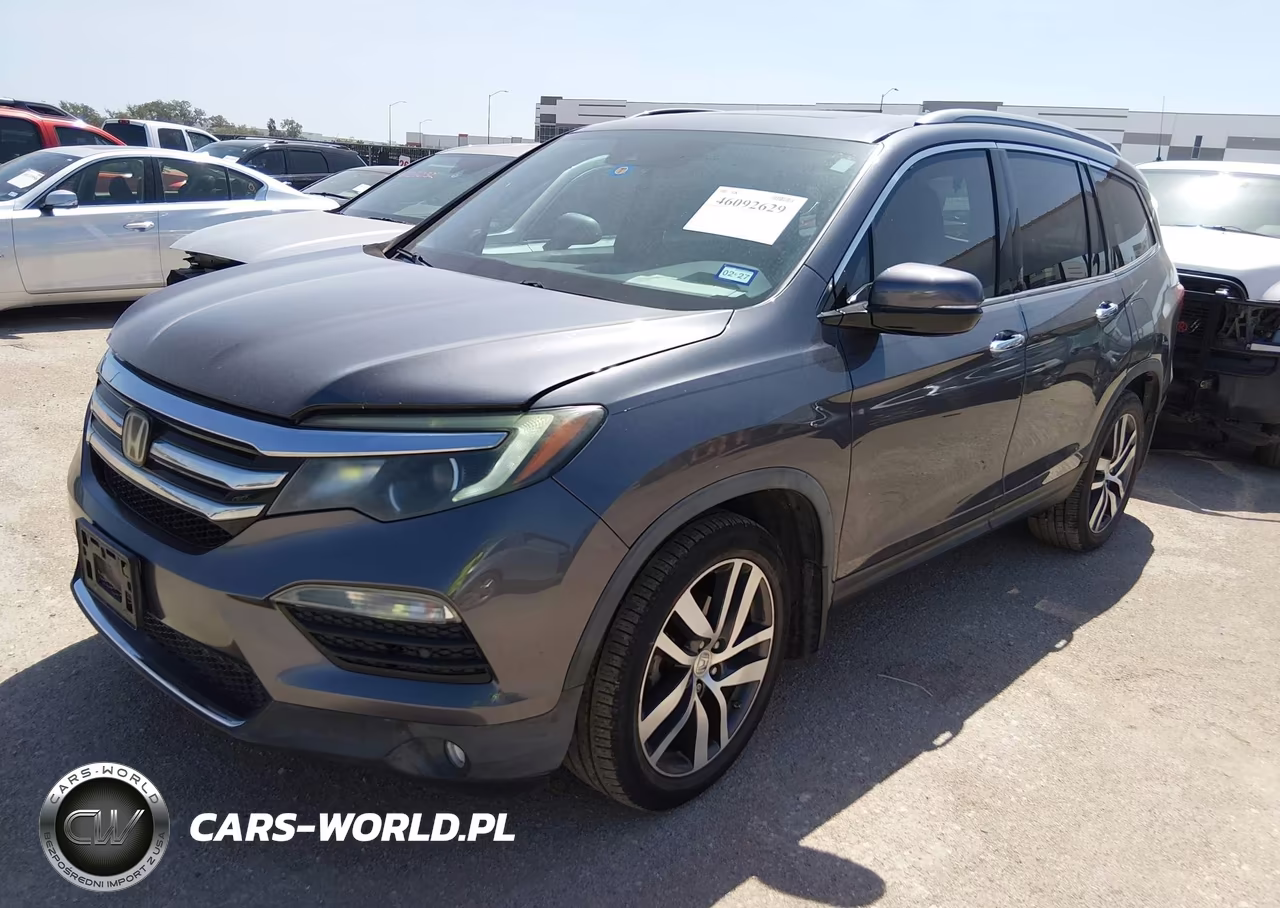 2016 Honda Pilot Touring VIN:5FNYF5H95GB034433 - 2