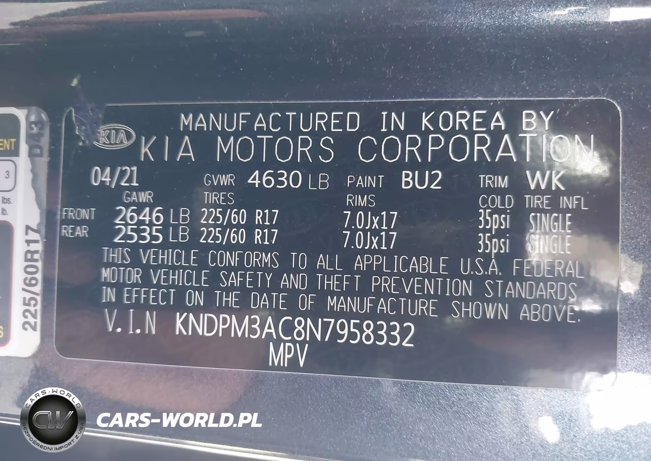 2022 Kia Sportage Lx VIN:KNDPM3AC8N7958332 - 9