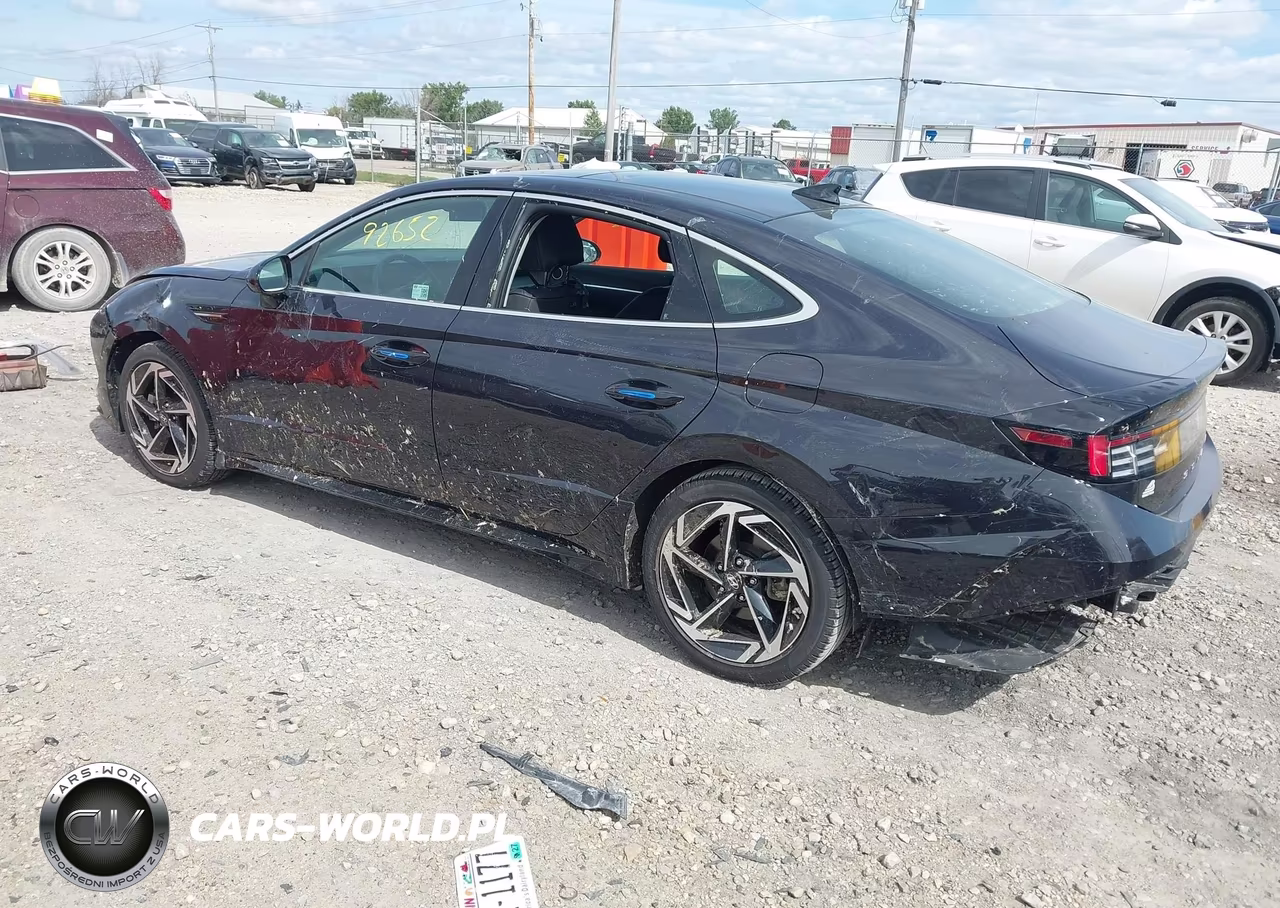 2025 Hyundai Sonata Sel Convenience VIN:KMHL14JA4SA504441 - 3