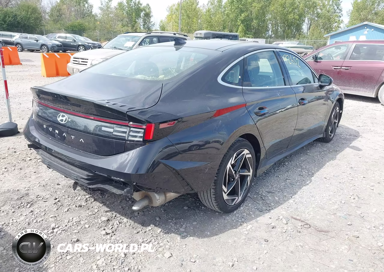 2025 Hyundai Sonata Sel Convenience VIN:KMHL14JA4SA504441 - 4