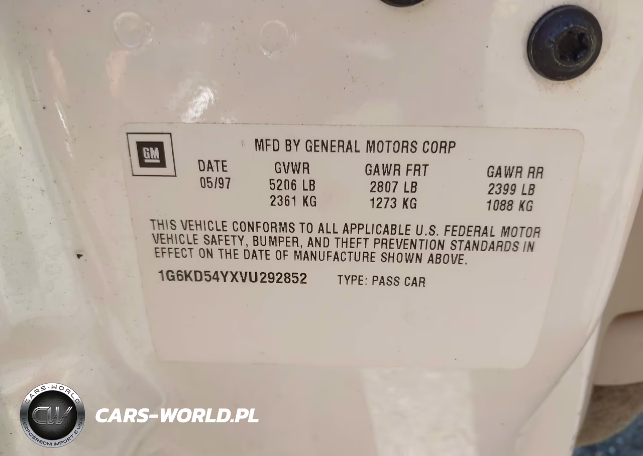 1997 Cadillac Deville Standard VIN:1G6KD54YXVU292852 - 9