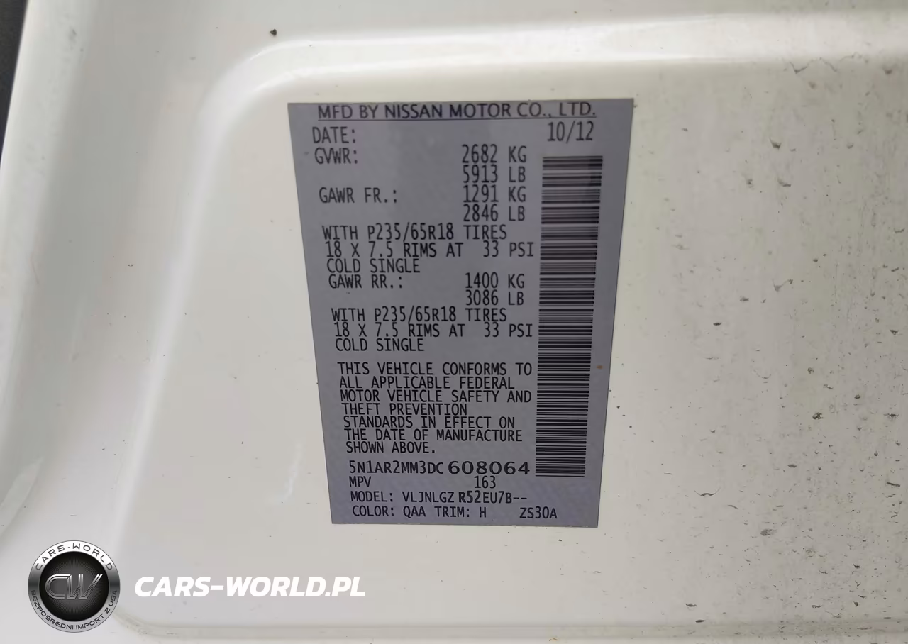 2013 Nissan Pathfinder Sl VIN:5N1AR2MM3DC608064 - 9