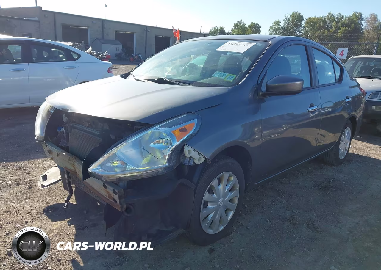 2017 Nissan Versa 1.6 Sv VIN:3N1CN7AP1HL818695 - 2