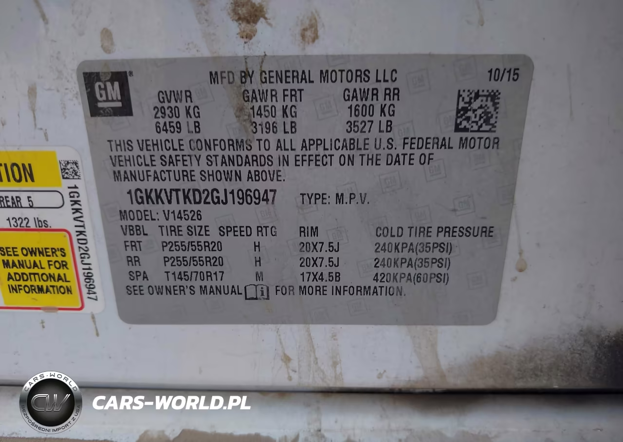 2016 GMC Acadia Denali VIN:1GKKVTKD2GJ196947 - 9