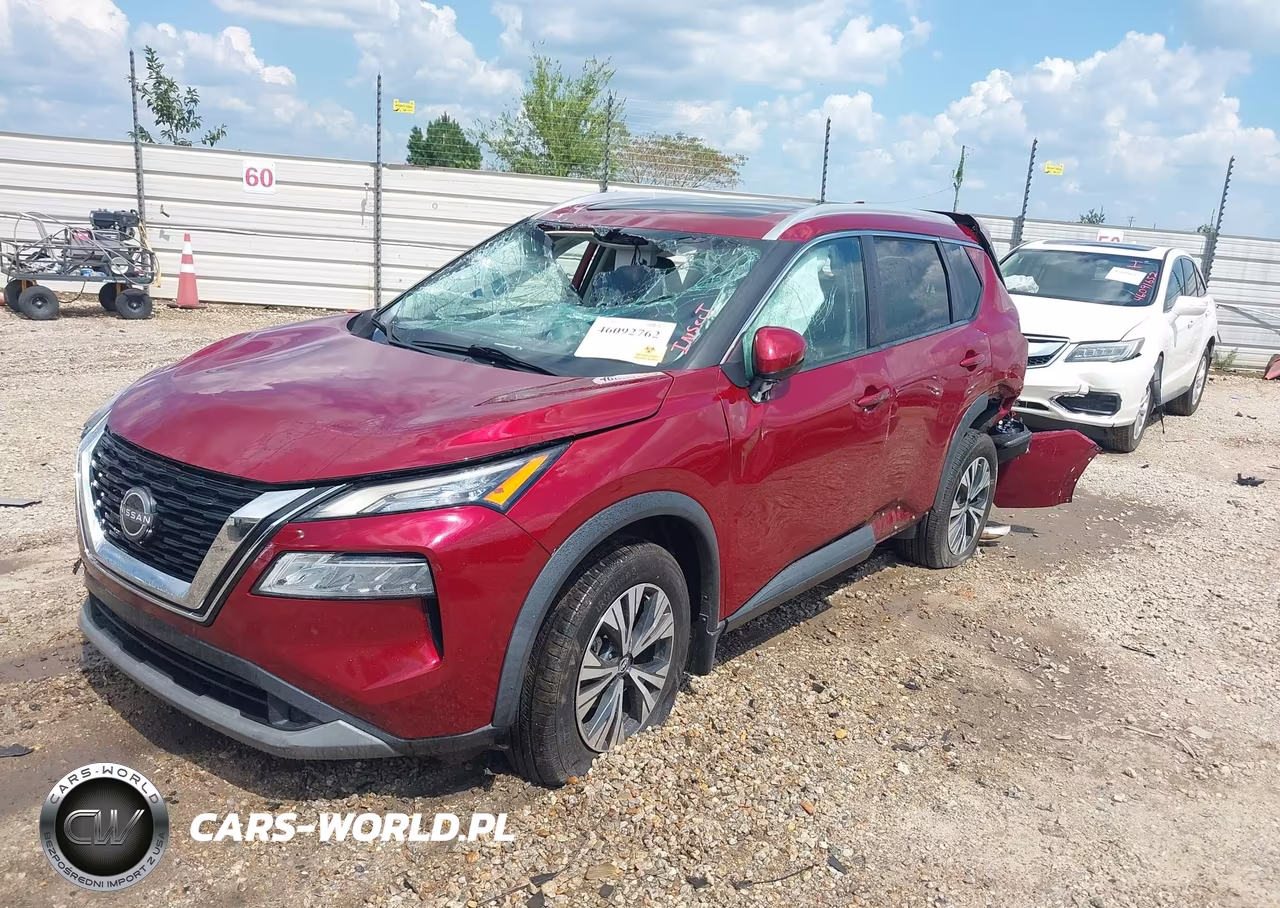 2022 Nissan Rogue Sv Fwd VIN:5N1BT3BA1NC703728 - 2
