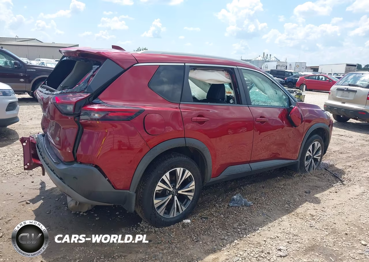 2022 Nissan Rogue Sv Fwd VIN:5N1BT3BA1NC703728 - 4