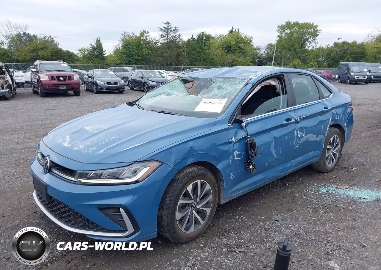 2025 Volkswagen Jetta 1.5T S VIN:3VW5X7BU3SM041472 - 2