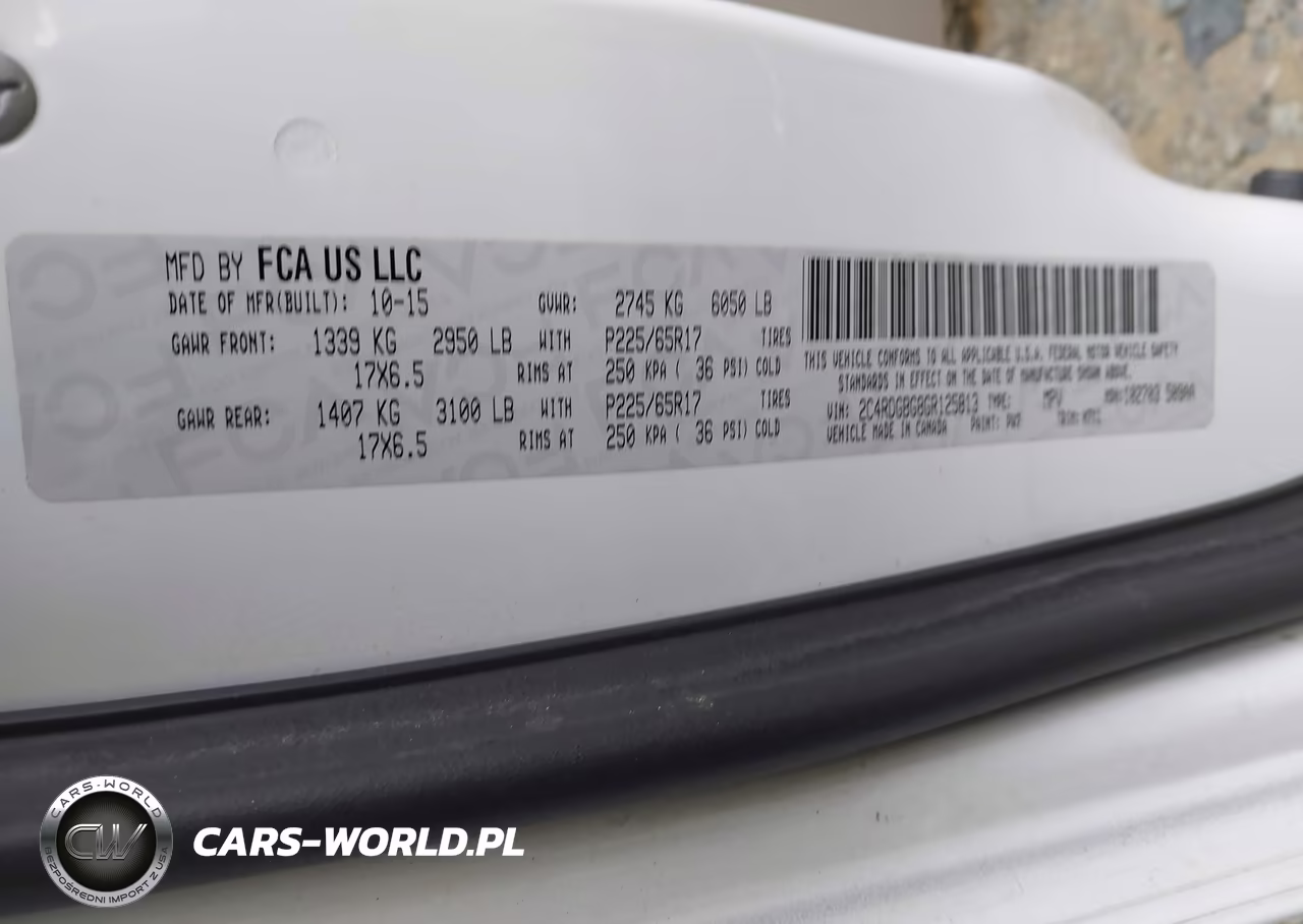 2016 Dodge Grand Caravan American Value Pkg VIN:2C4RDGBG8GR125813 - 9