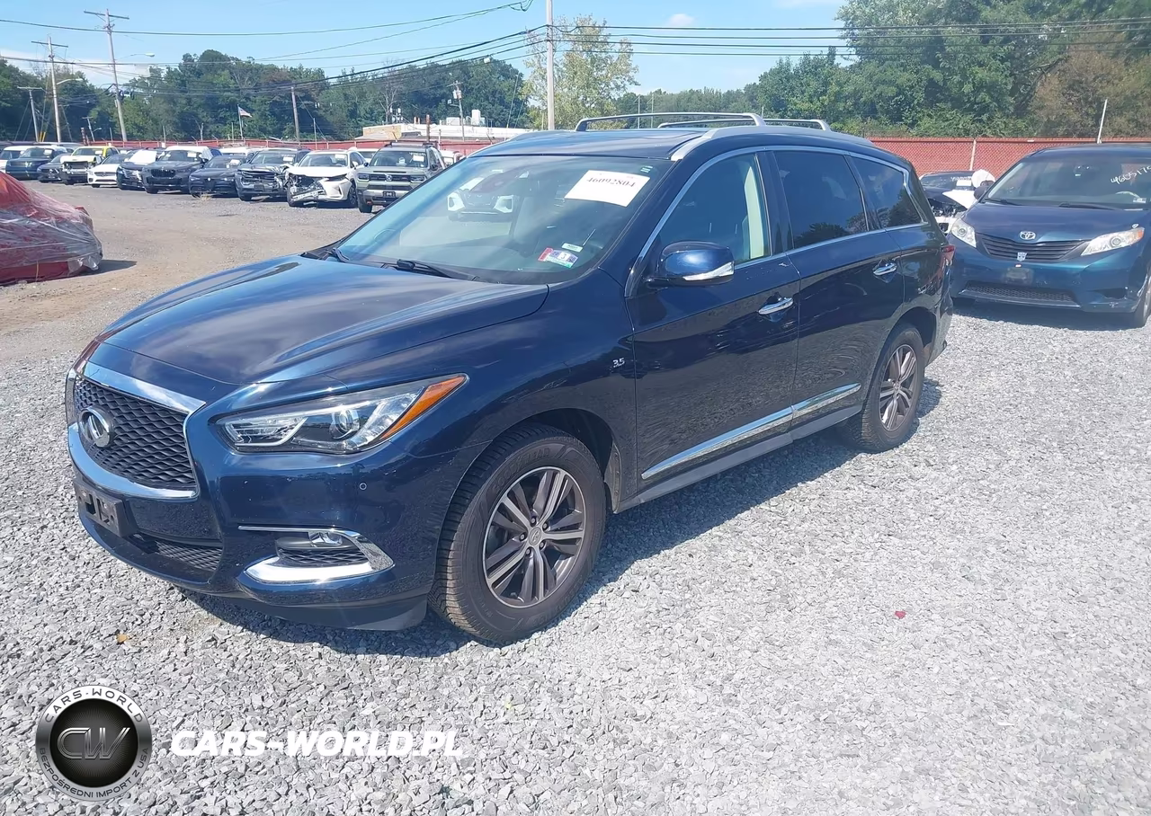 2019 Infiniti Qx60 Luxe VIN:5N1DL0MMXKC556187 - 2