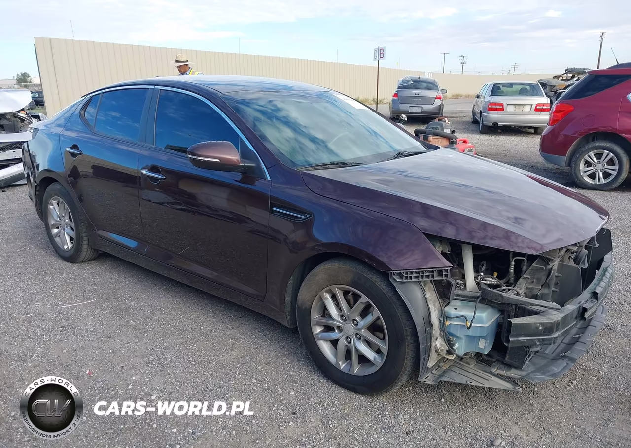 2013 Kia Optima Lx VIN:5XXGM4A7XDG243082 - 1
