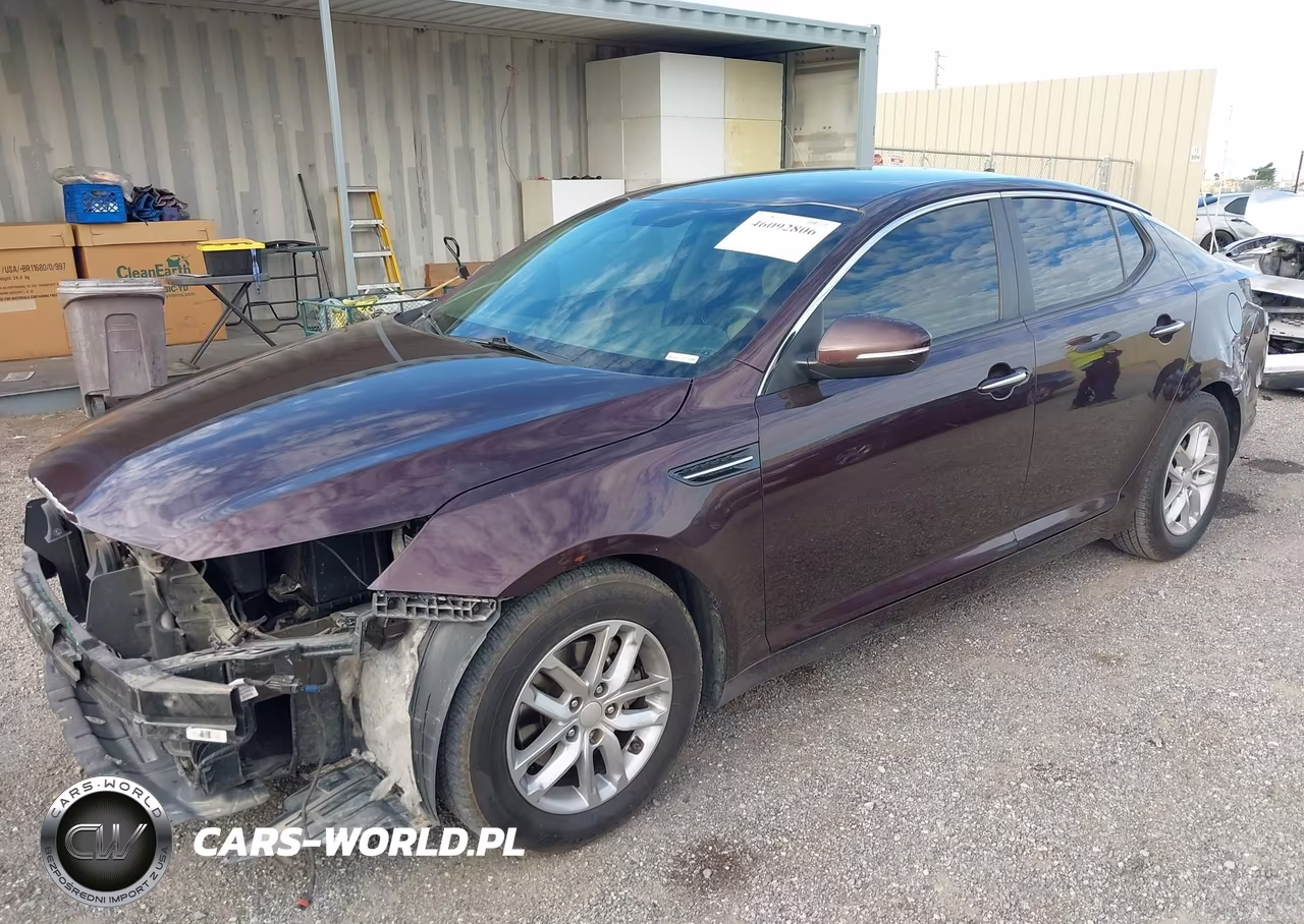 2013 Kia Optima Lx VIN:5XXGM4A7XDG243082 - 2