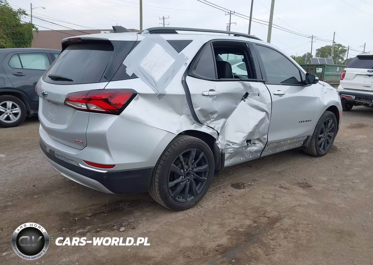 2022 Chevrolet Equinox Fwd Rs VIN:2GNAXMEV4N6126587 - 4