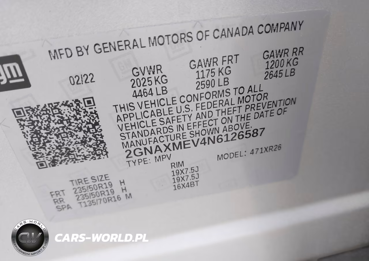 2022 Chevrolet Equinox Fwd Rs VIN:2GNAXMEV4N6126587 - 9