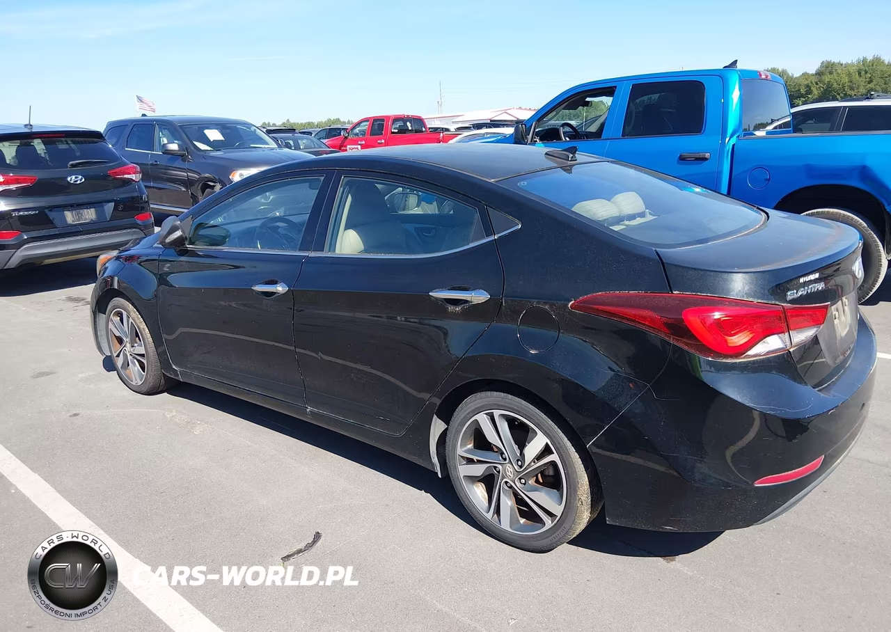 2014 Hyundai Elantra Limited VIN:KMHDH4AE1EU150688 - 3